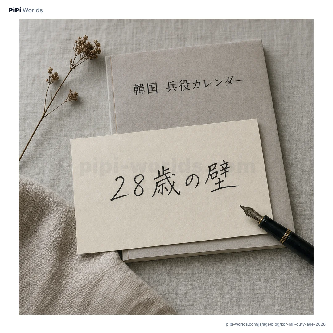 オリーブと濃紺のグラデーション背景にPiPiマスコットと『義務 18→40』の大きな数字が並ぶ日本市場向けカード。